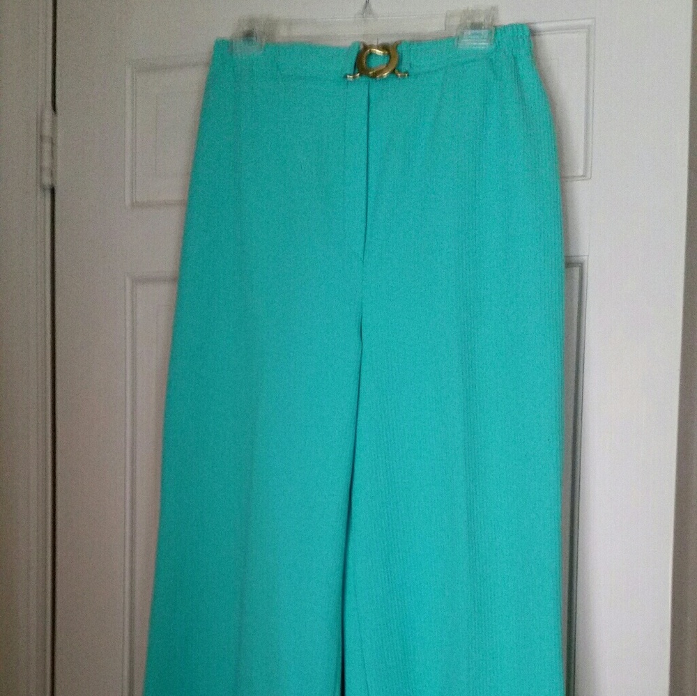 Trissi Vintage Mint Green Pants Size 16